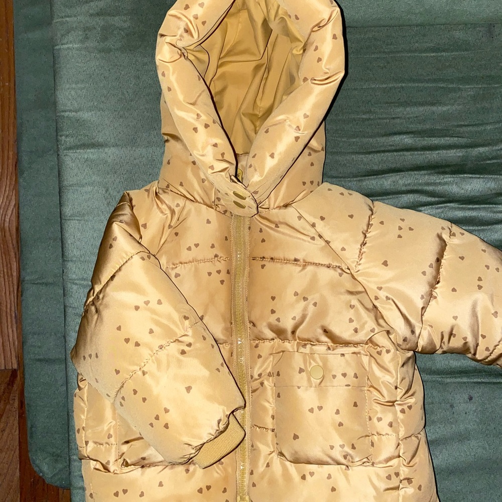 Kids Zara winter coat size 6-9 months